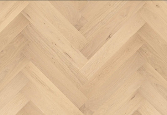 Herringbone - Aurora | 3mm 6x36 5/8” | European Oak Engineered Hardwood | SLCC Flooring