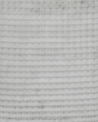 Lavish Bubble Collection Silver Area Rug  | (150 25071)