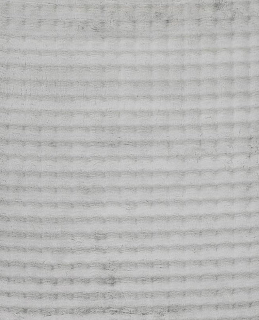 Lavish Bubble Collection Silver Area Rug  | (150 25071)