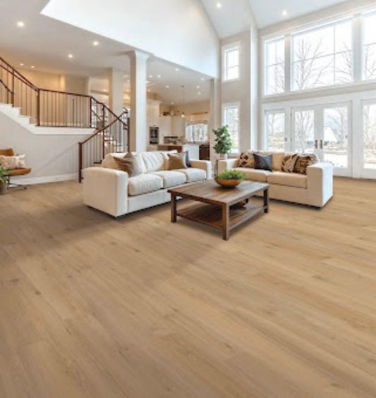 Ocean Crest - Morning Tide | 20mil 8mm 9x60 WPC Vinyl Plank | Lions Floor