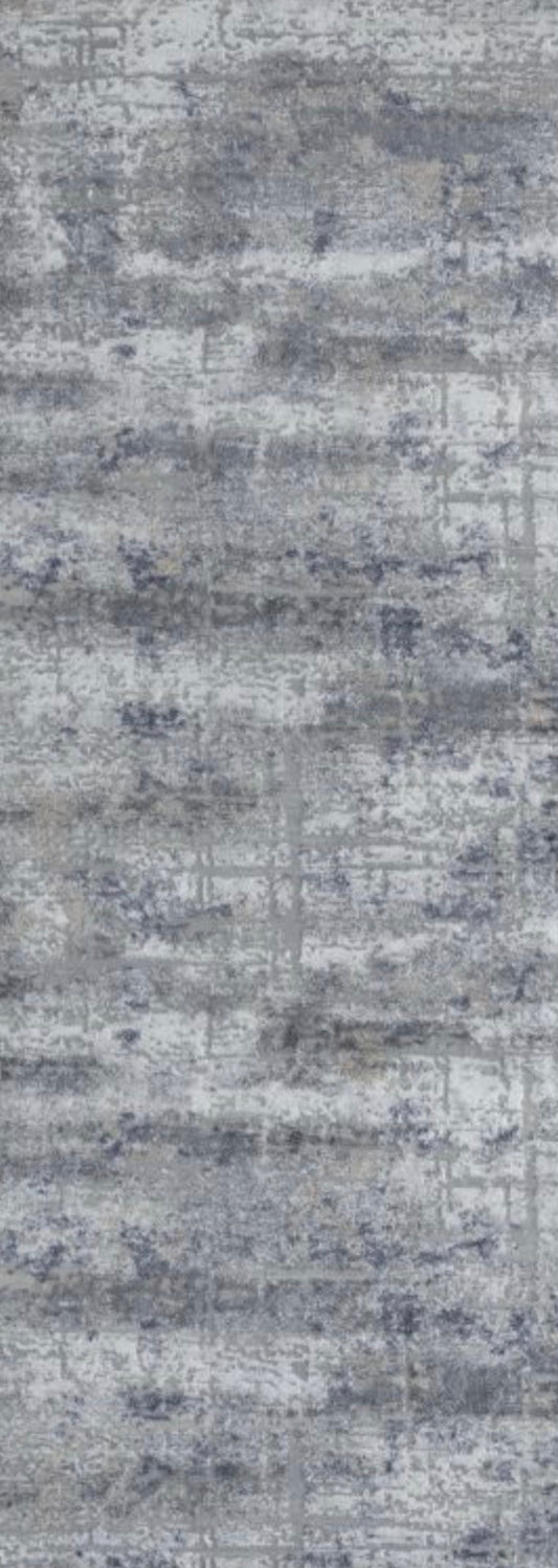 Cascades Grey Ivory Abstract Area Rug | 2601 10172