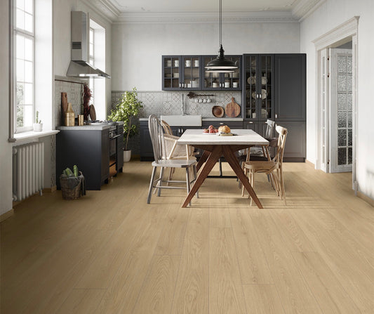 Bavaria Oak Copper Taupe – 8mm AC5 7.67x50.7” Waterproof Laminate Flooring | Kronospan/Muller Graff