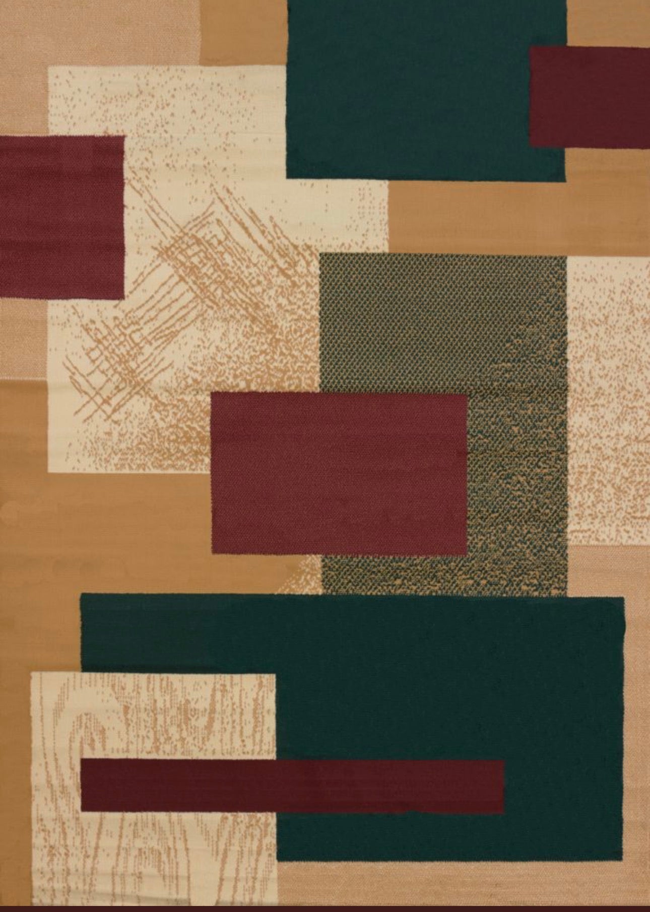 Manhattan Collection Geometric Berber Area Rug | 940 35692