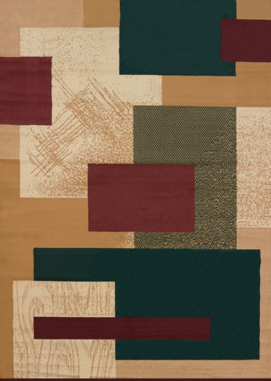 Manhattan Collection Geometric Berber Area Rug | 940 35692