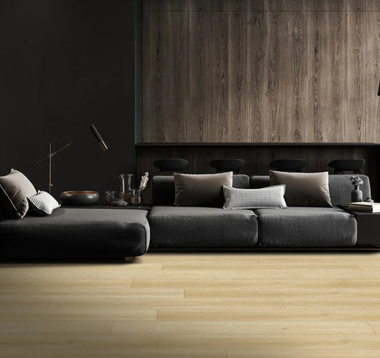 North Forest Sand River – 12mm AC5 Waterproof Laminate Flooring | 9” x 72” Extra Long Planks
