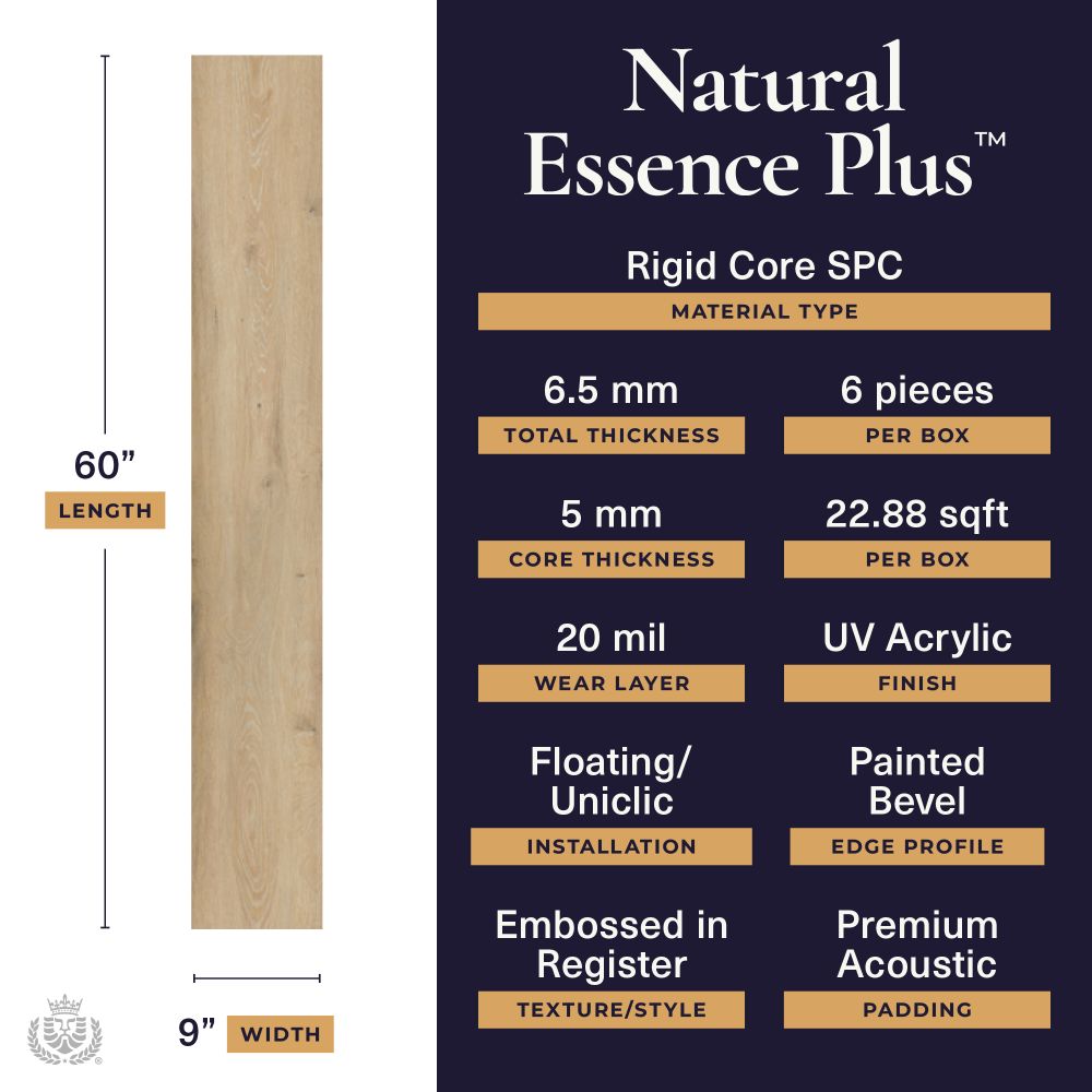 Natural essence plus Tresor 20mil 6.5mm 9x60 | Lions Floor