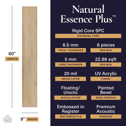 Natural essence plus Tresor 20mil 6.5mm 9x60 | Lions Floor