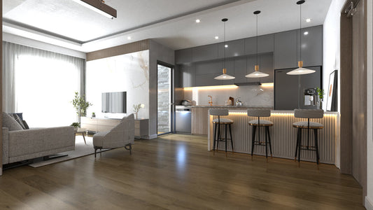 Infinity Floor Highland Clear 20mil 5mm 7x48 SPC vinyl plank
