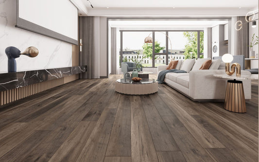 Bambino Cliffside Oak 12mil 5mm 7x48 SPC Vinyl Plank | Lions Floor