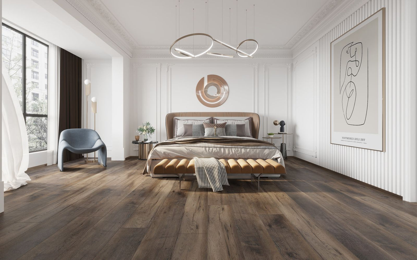 Lone Star Spirit XL Ballroom Rodeo 20mil 6.5mm 9x72 SPC Vinyl Plank