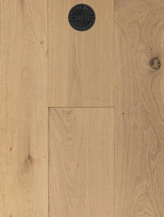 Italia Classics Campania European Oak Engineered Hardwood | 4mm wear layer  5/8 (15mm) 9.44” x 86.61” | Muller Graff