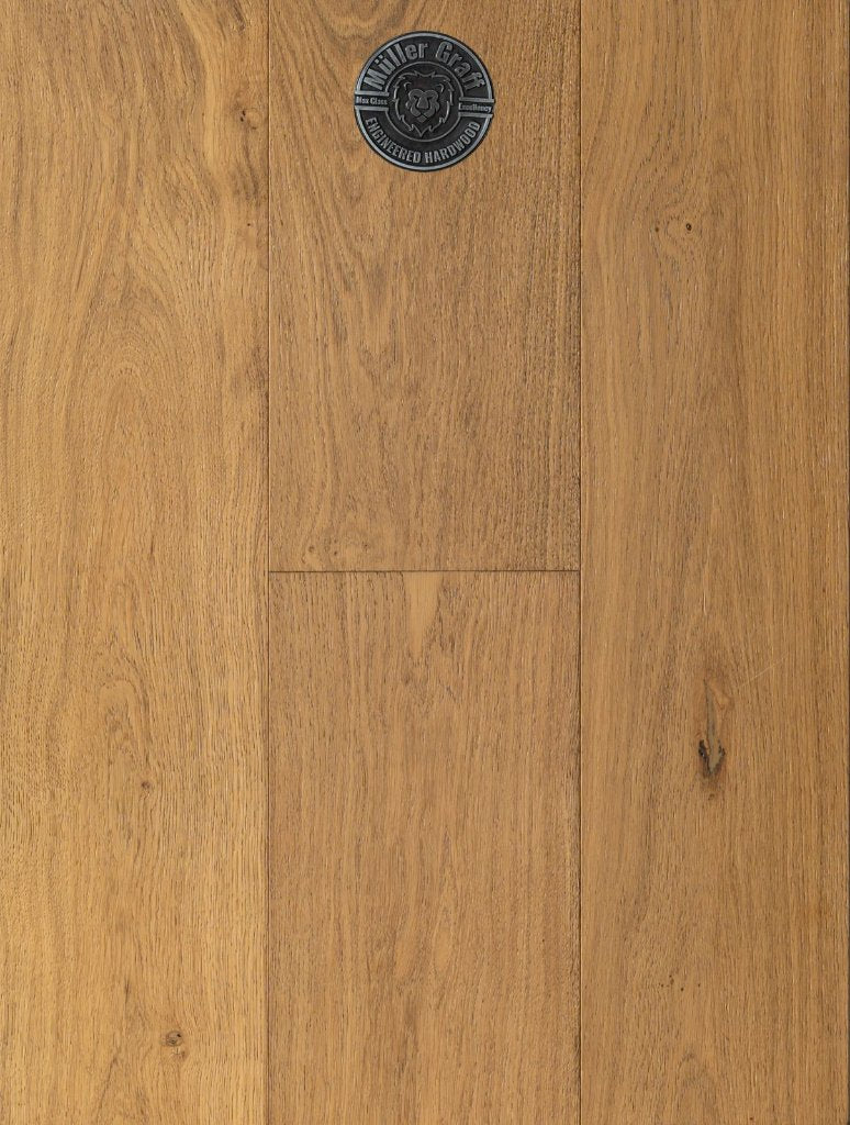 Italia Classics Brescia European Oak Engineered Hardwood | 2.2mm wear layer 9/16” (14mm) 8.66” x 86.61” | Muller Graff