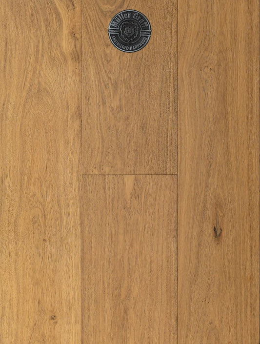 Italia Classics Brescia European Oak Engineered Hardwood | 2.2mm wear layer 9/16” (14mm) 8.66” x 86.61” | Muller Graff