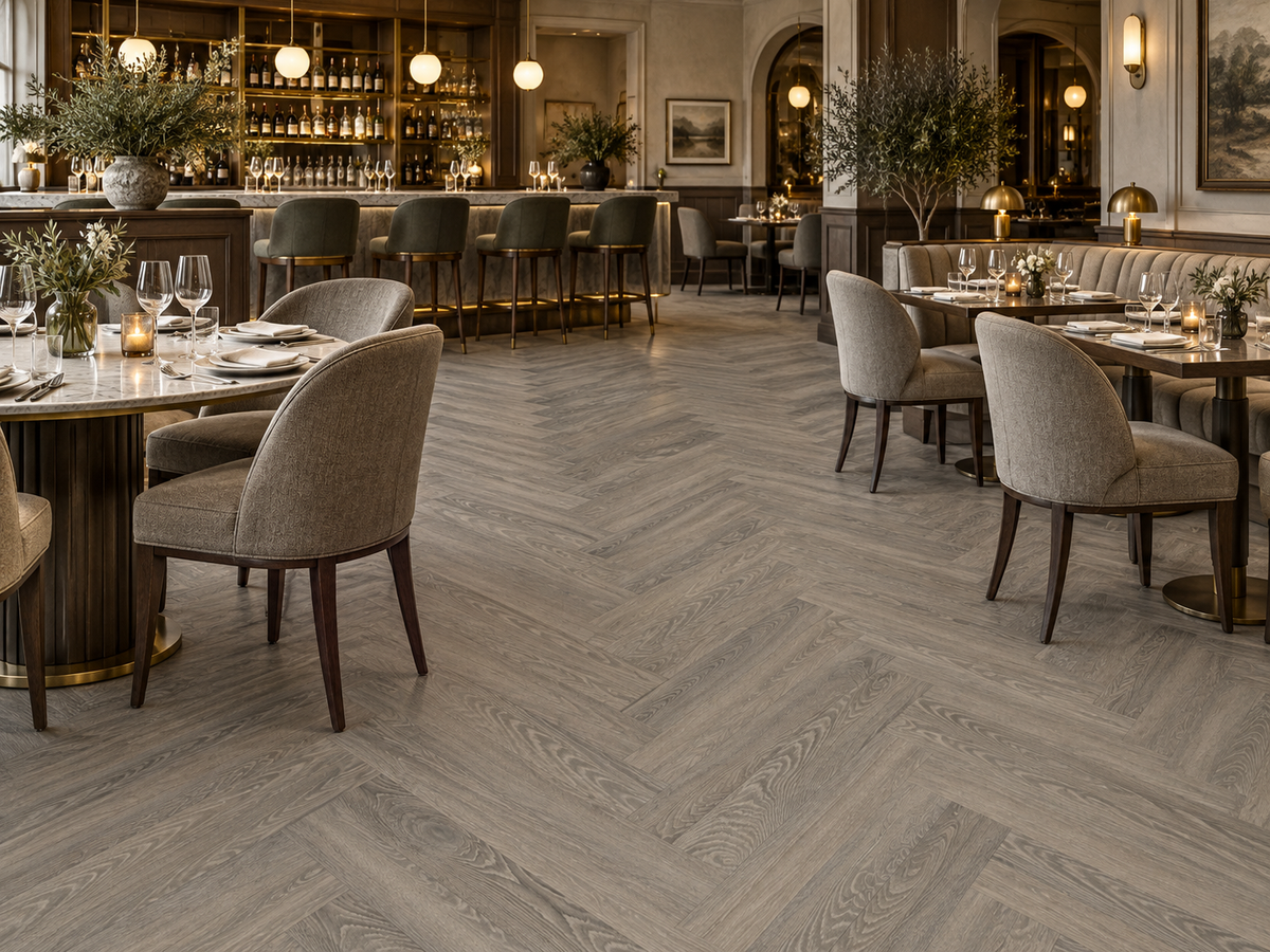Herringbone - Valence | 3mm 6x36 5/8” | European Oak Engineered Hardwood | Celeste Floors