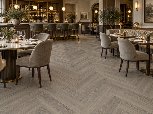 Herringbone - Valence | 3mm 6x36 5/8” | European Oak Engineered Hardwood | Celeste Floors