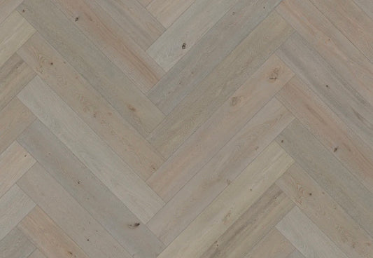 Herringbone - Pyrenees | 3mm 6x36 5/8” | European Oak Engineered Hardwood | Celeste Floors