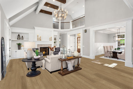 Hemingway Natural Oak 12 mil 4.2mm 7x48 SPC Vinyl plank | Aperion / Caspar Flooring Direct