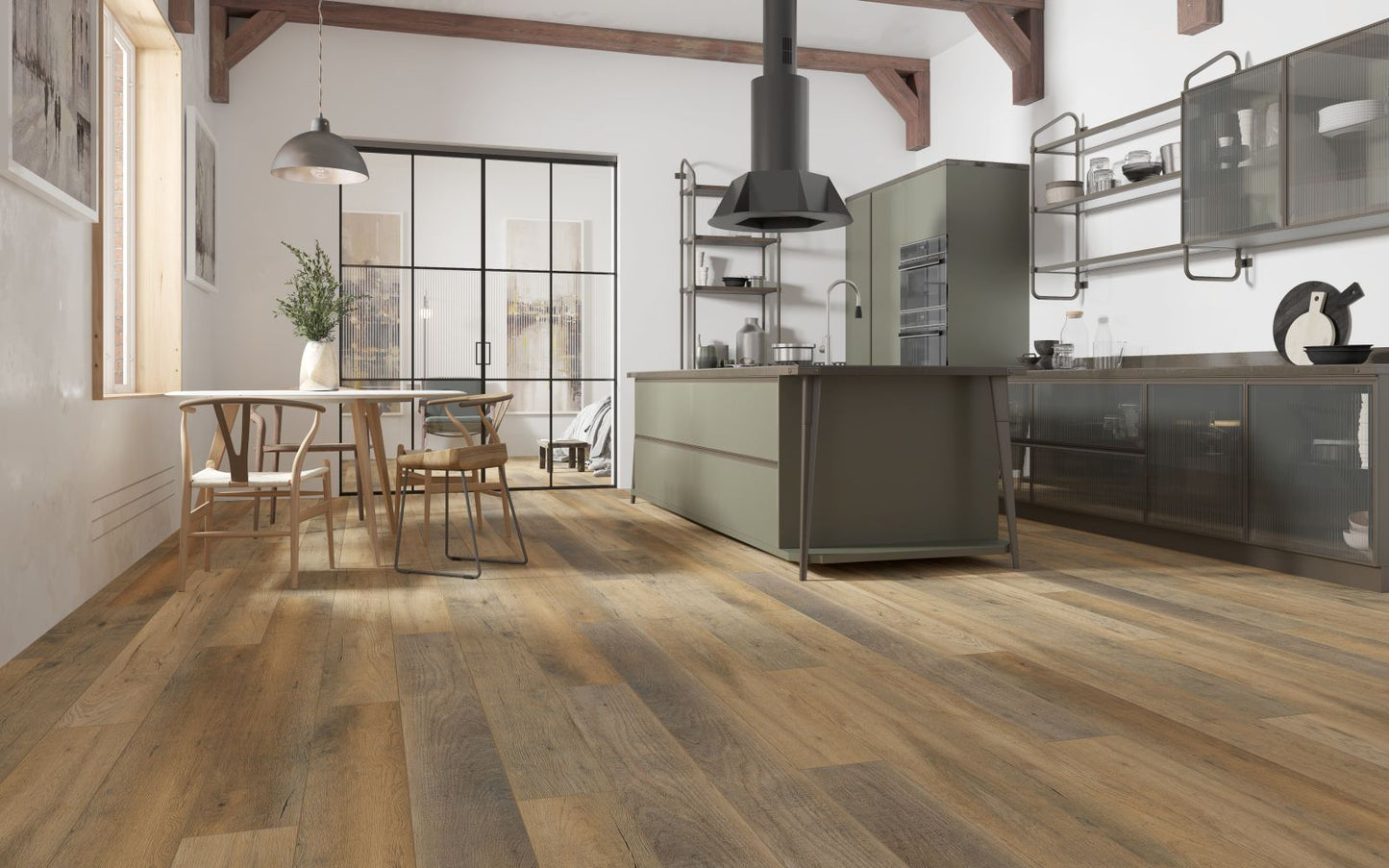 Lions Floor Lone Star Spirit Odessa Palm - 20mil 6mm 7x72 SPC Vinyl Plank