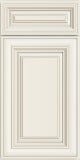 Casselberry Antique White framed cabinet finish by US Cabinet Depot